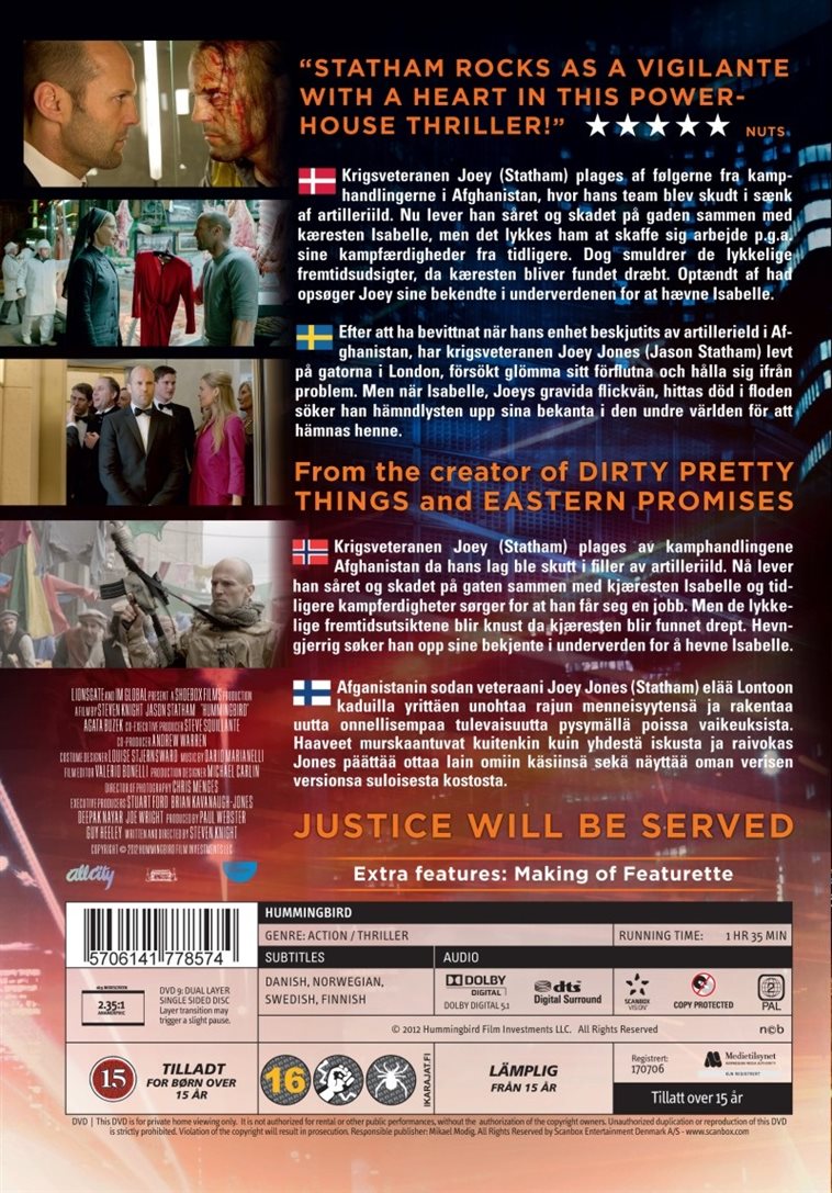 Hummingbird (DVD)
