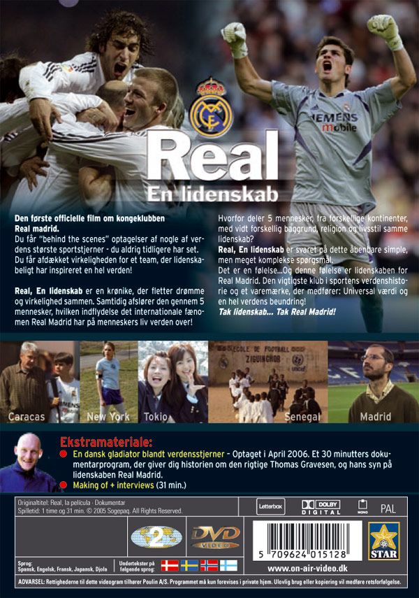 Real - En lidenskab (DVD)