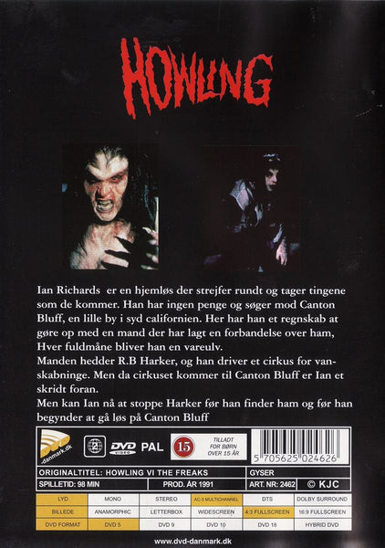 Howling VI: The Freaks (DVD)