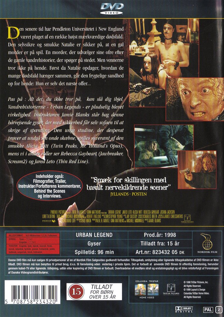 Urban Legend (DVD)