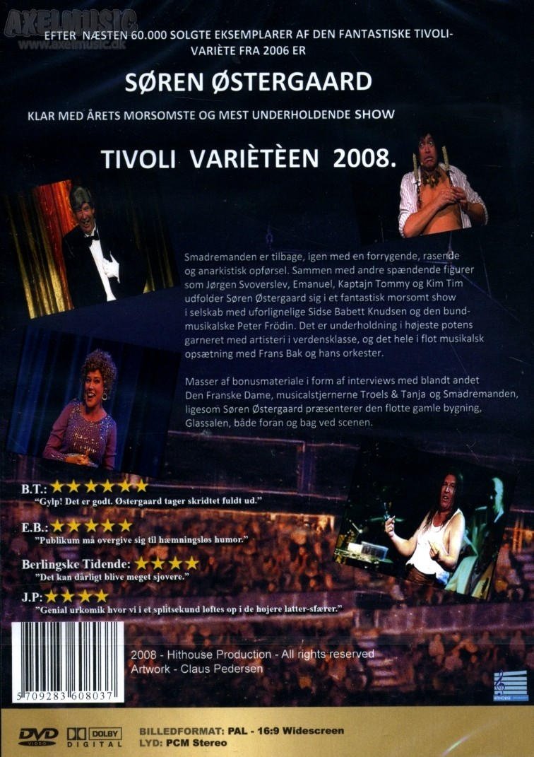Tivoli Variete 2008 (DVD)