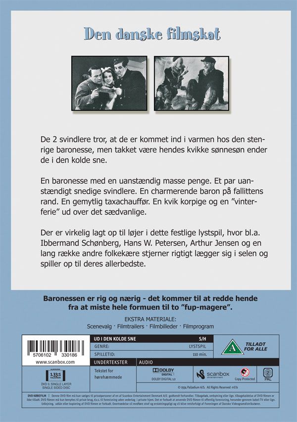 Ud i den kolde sne (DVD)