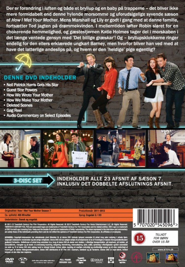 How I Met Your Mother: sæson 7 (DVD)