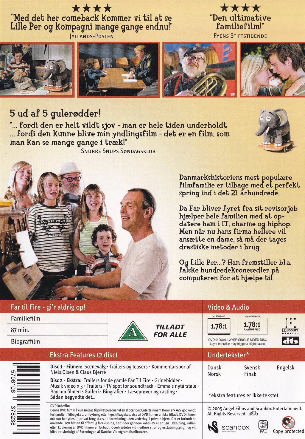 Far til Fire - gi'r aldrig op (DVD)