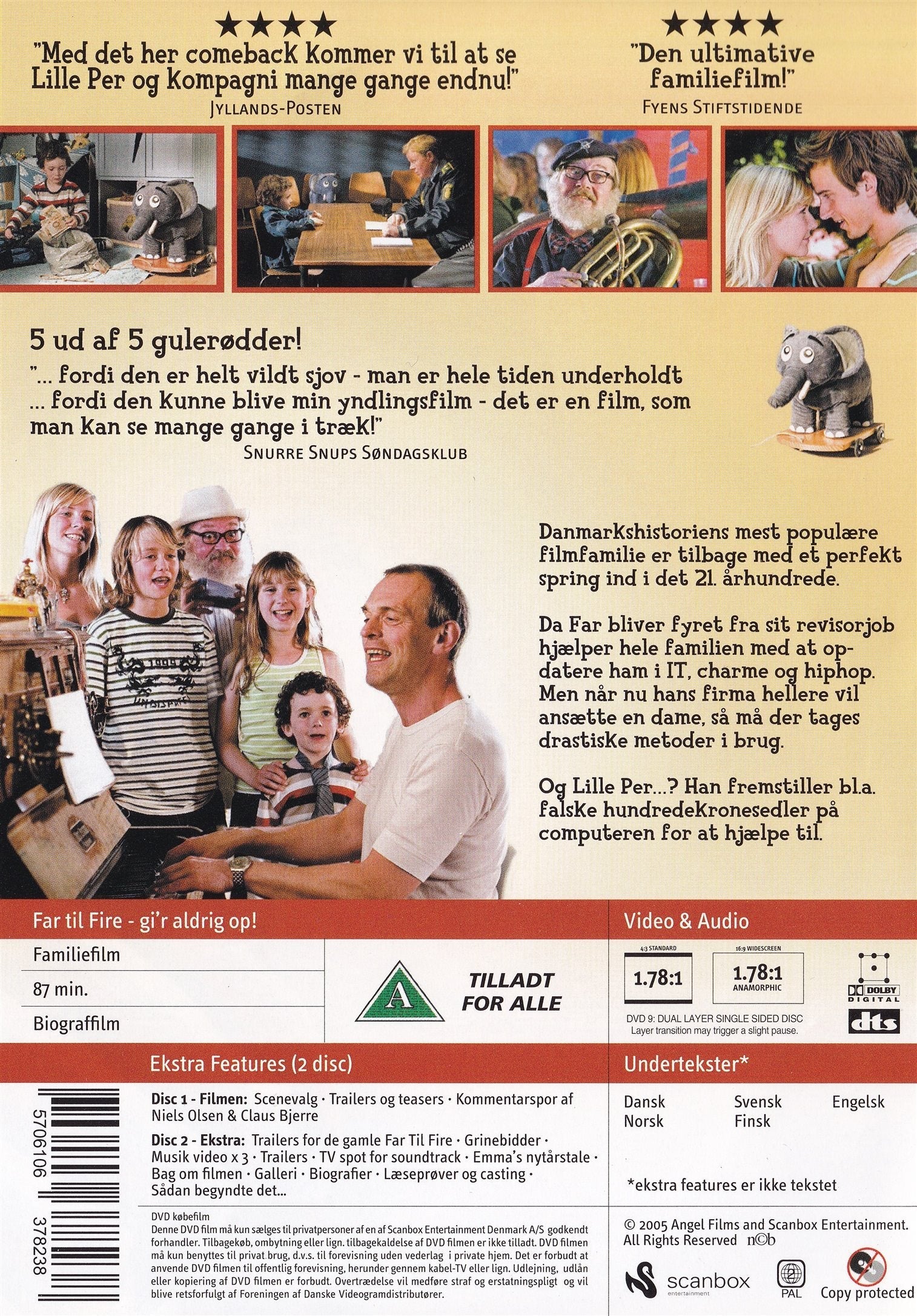 Far til Fire - gi'r aldrig op (DVD)