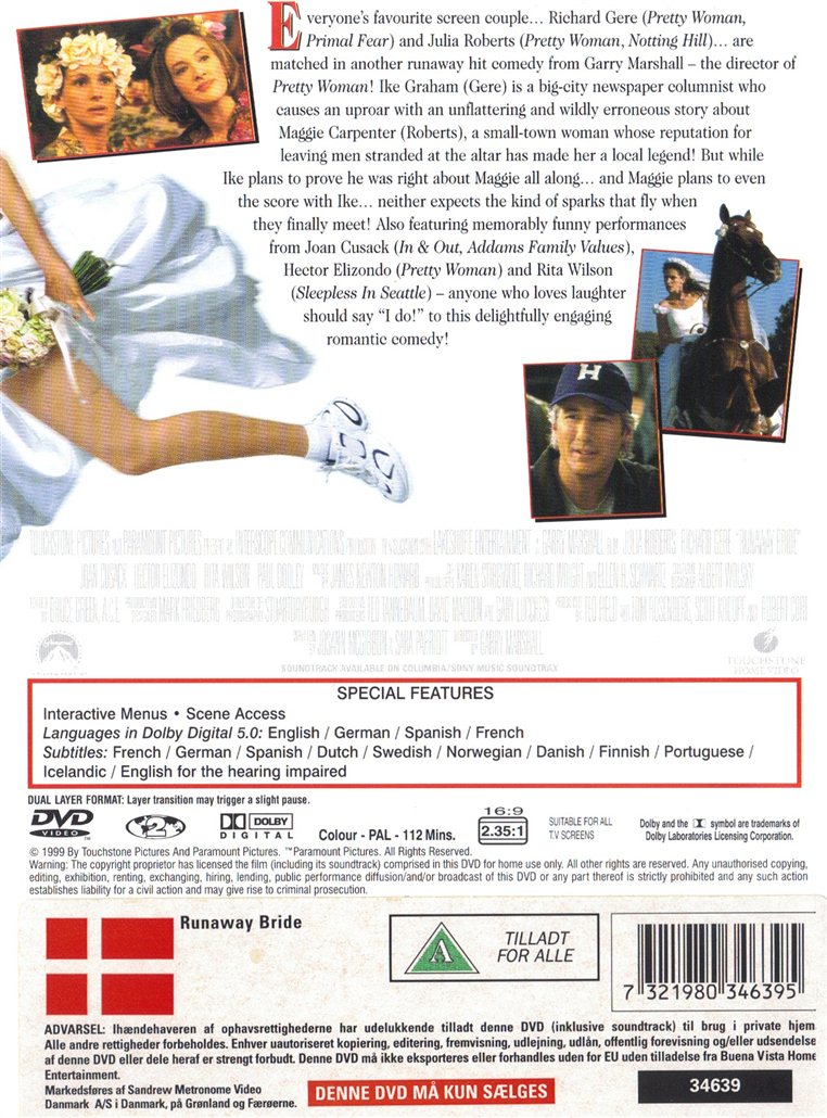 Runaway Bride (DVD)
