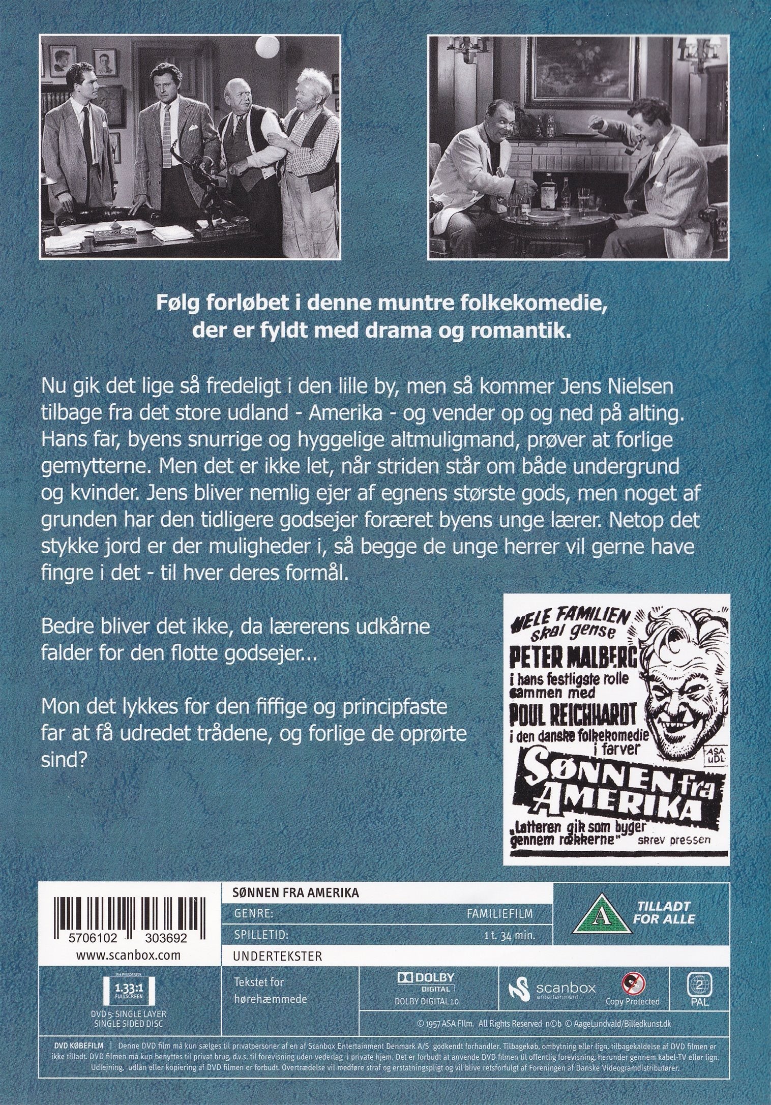 Sønnen Fra Amerika (DVD)