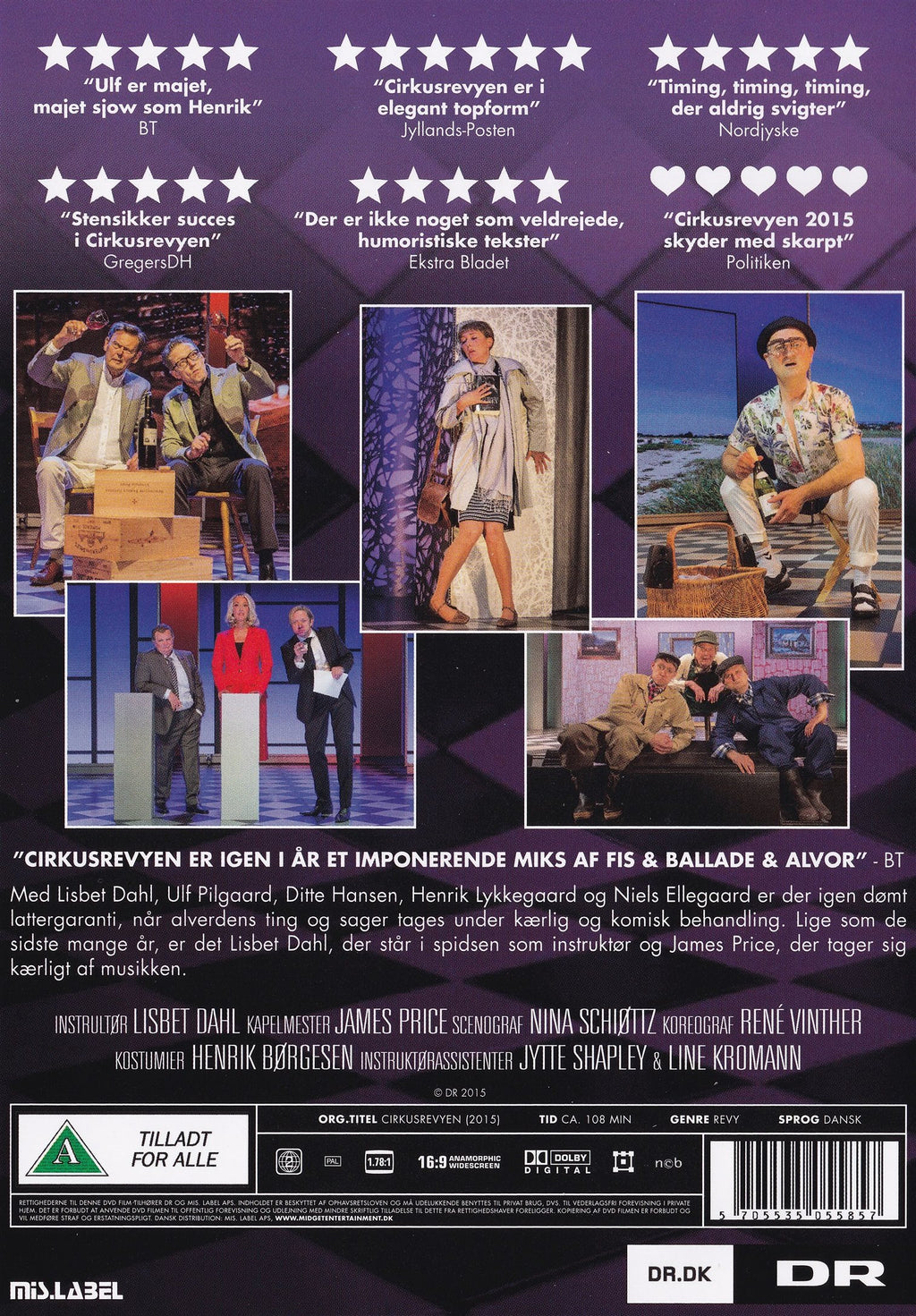Cirkusrevyen 2015 (DVD)