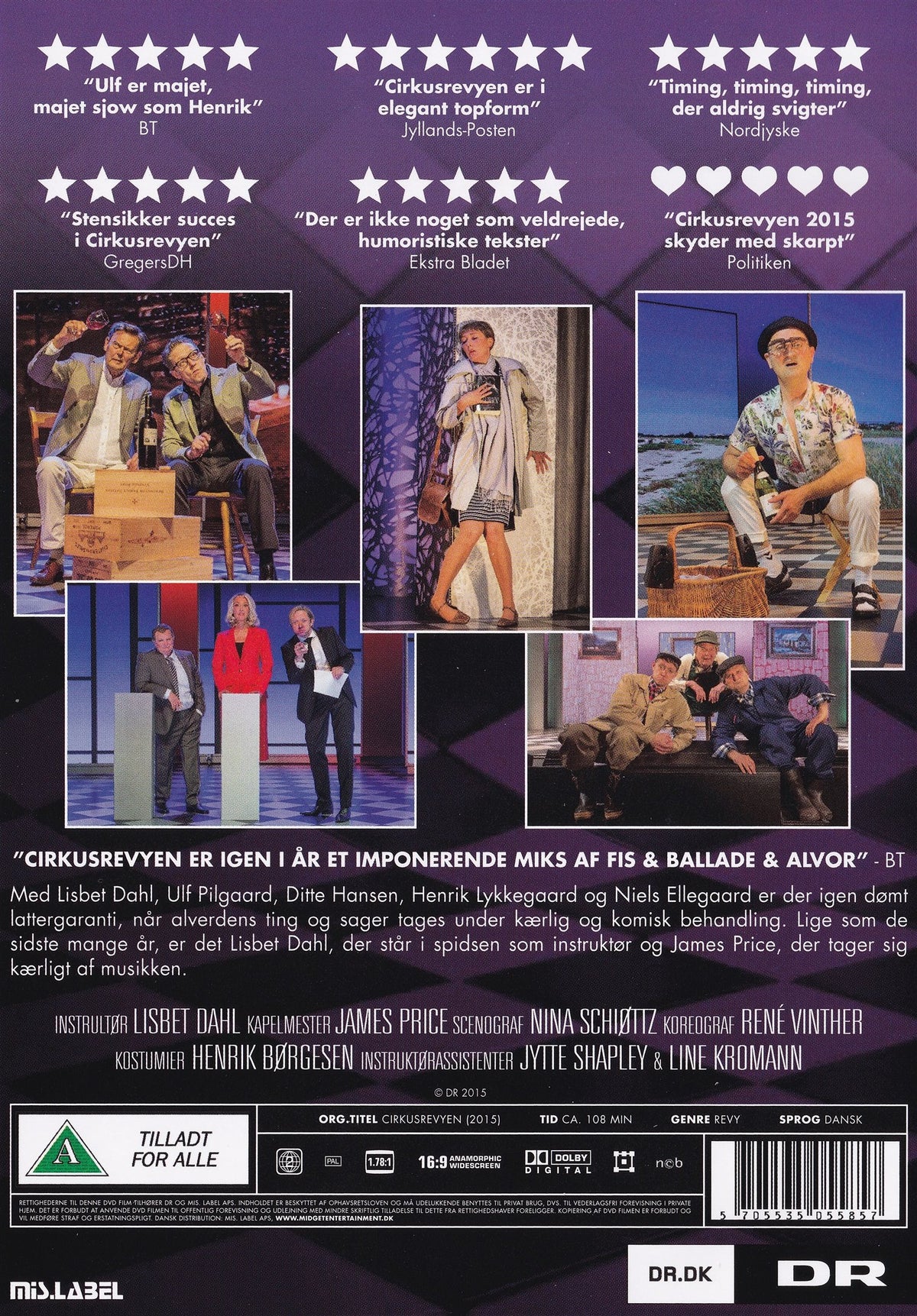 Cirkusrevyen 2015 (DVD)