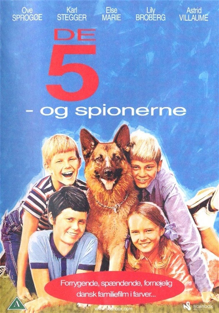 De 5 - og spionerne (DVD)