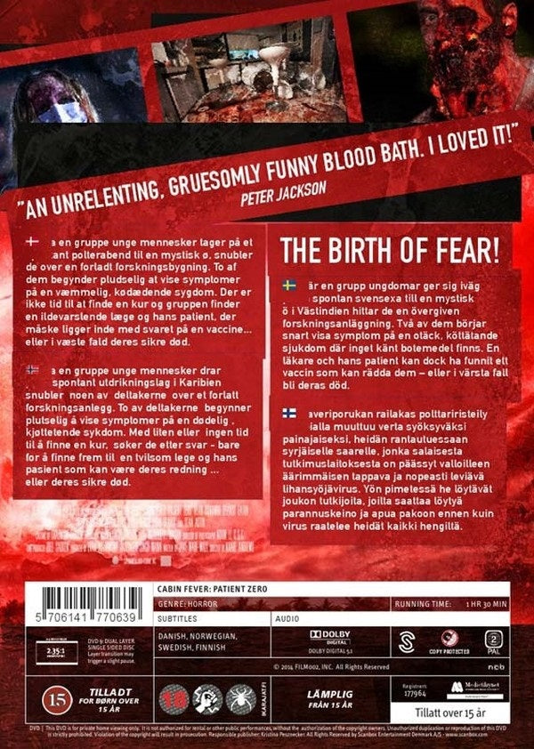 Cabin Fever: Patient Zero (DVD)