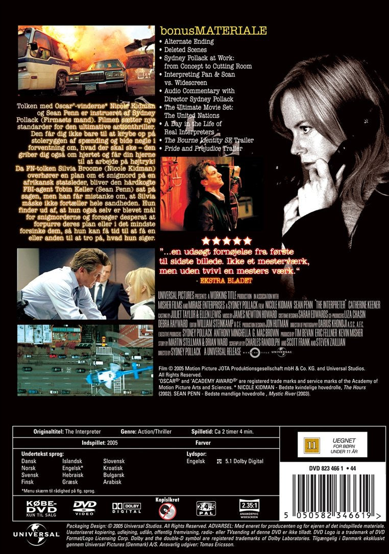 Tolken - The Interpreter (DVD)