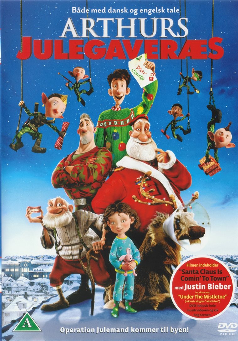 Arthurs Julegaveræs (DVD)