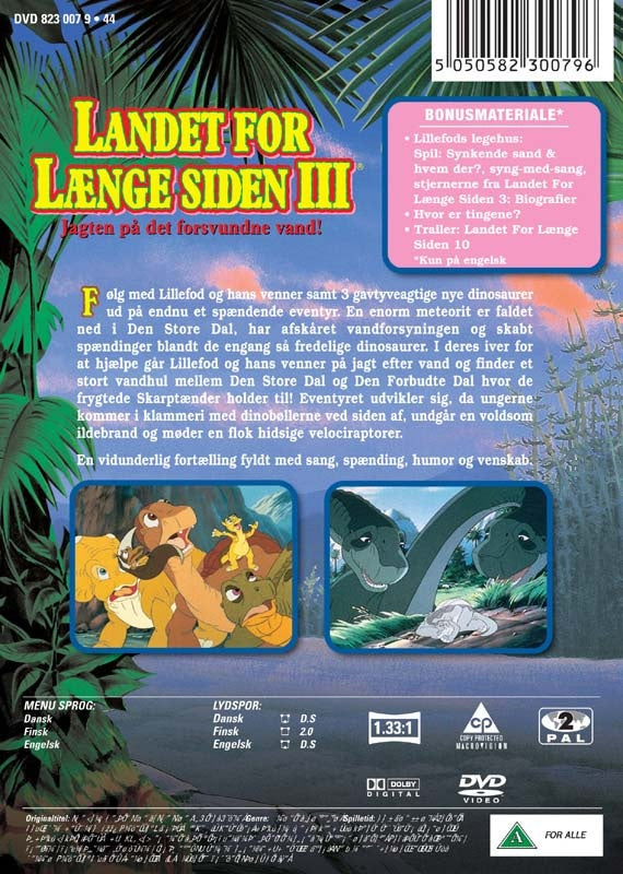 Landet for længe siden 3 - Jagten på det forsvundne vand (DVD)