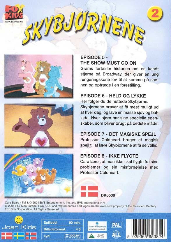 Skybjørnene 2 episode 5-8 (DVD)
