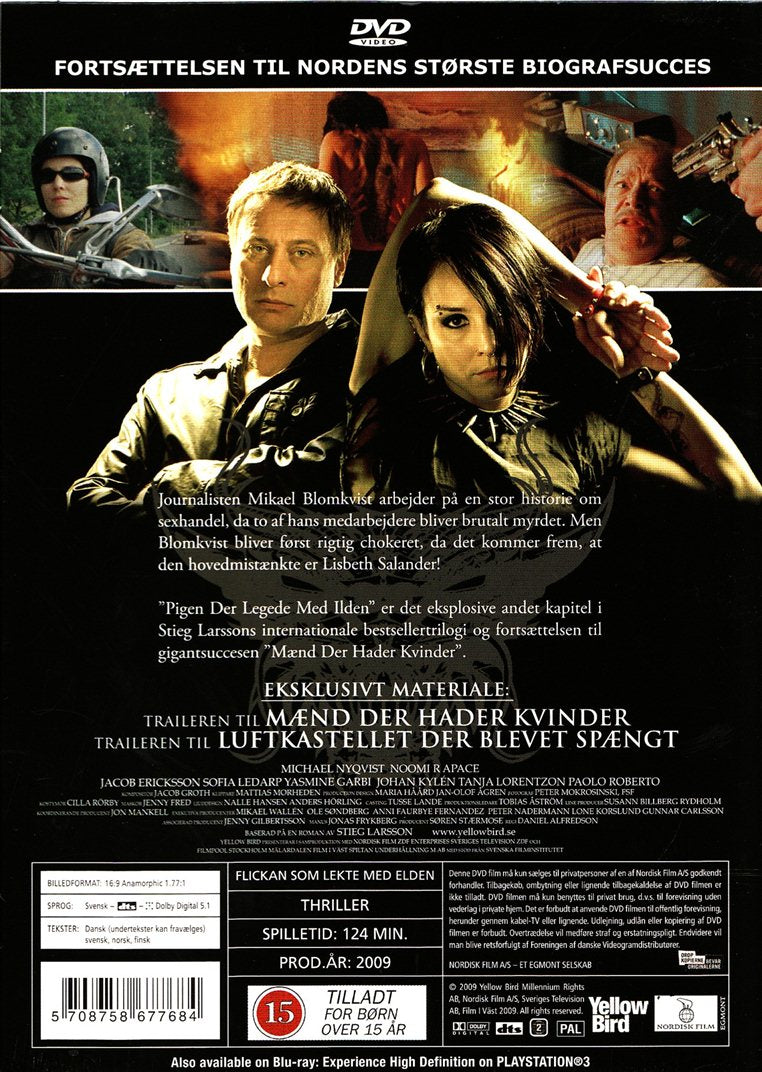 Pigen Der Legede Med Ilden (DVD)
