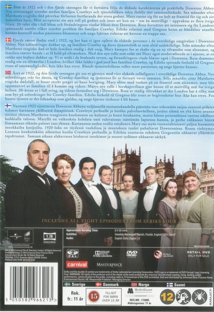 Downton Abbey: Series Four (DVD)
