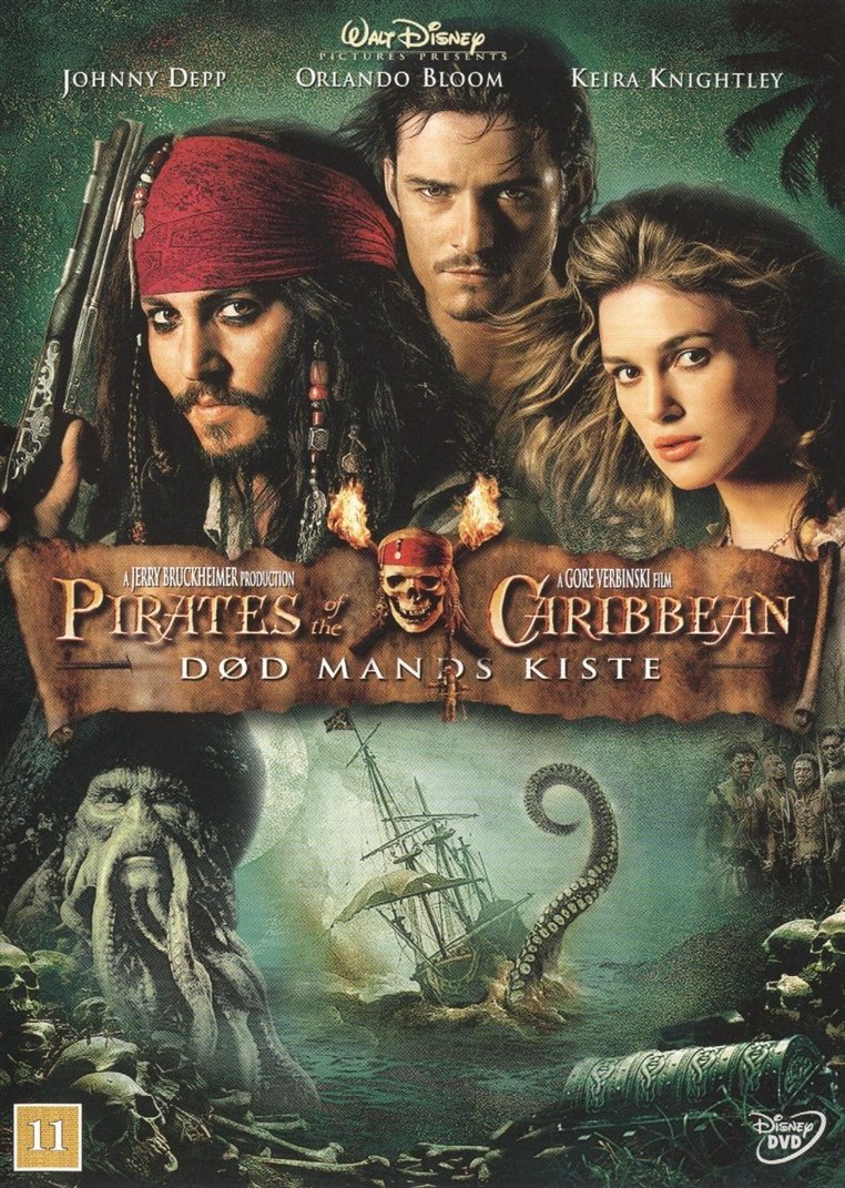 Pirates of the Caribbean: Død mands kiste (DVD)