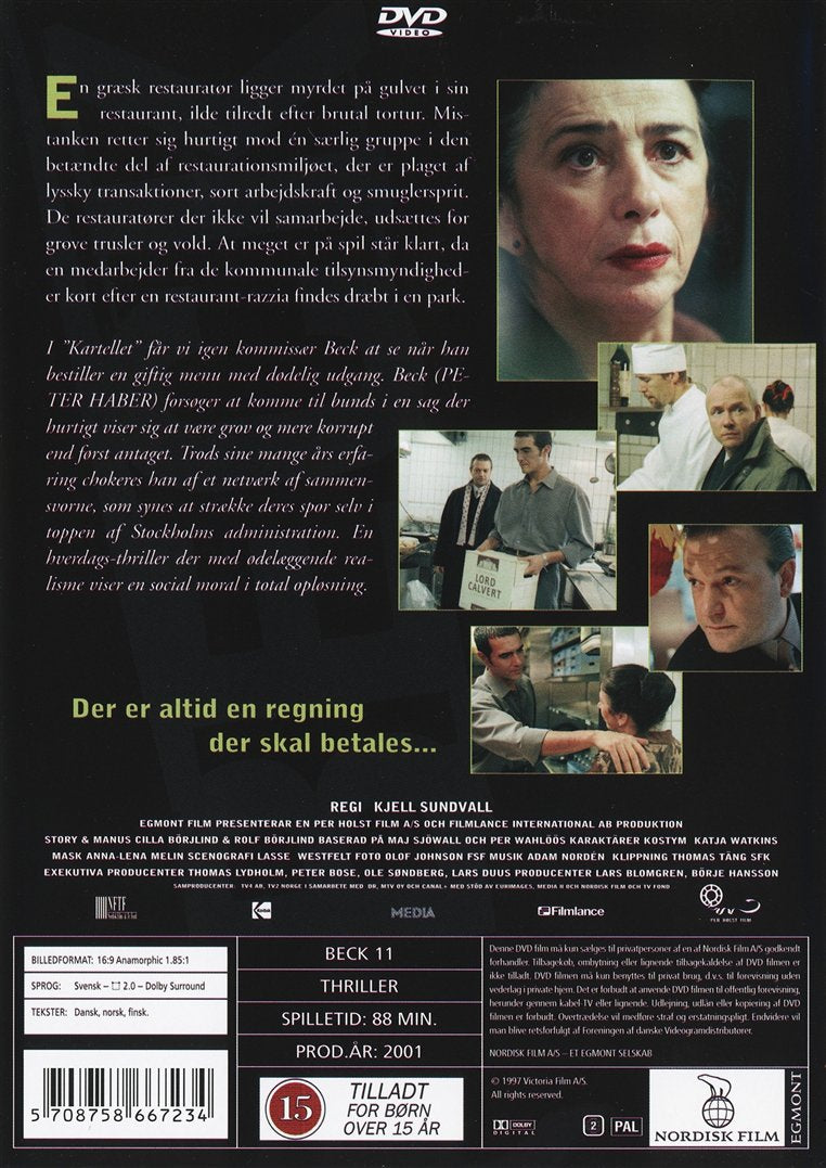 Beck 11 - Kartellet (DVD)