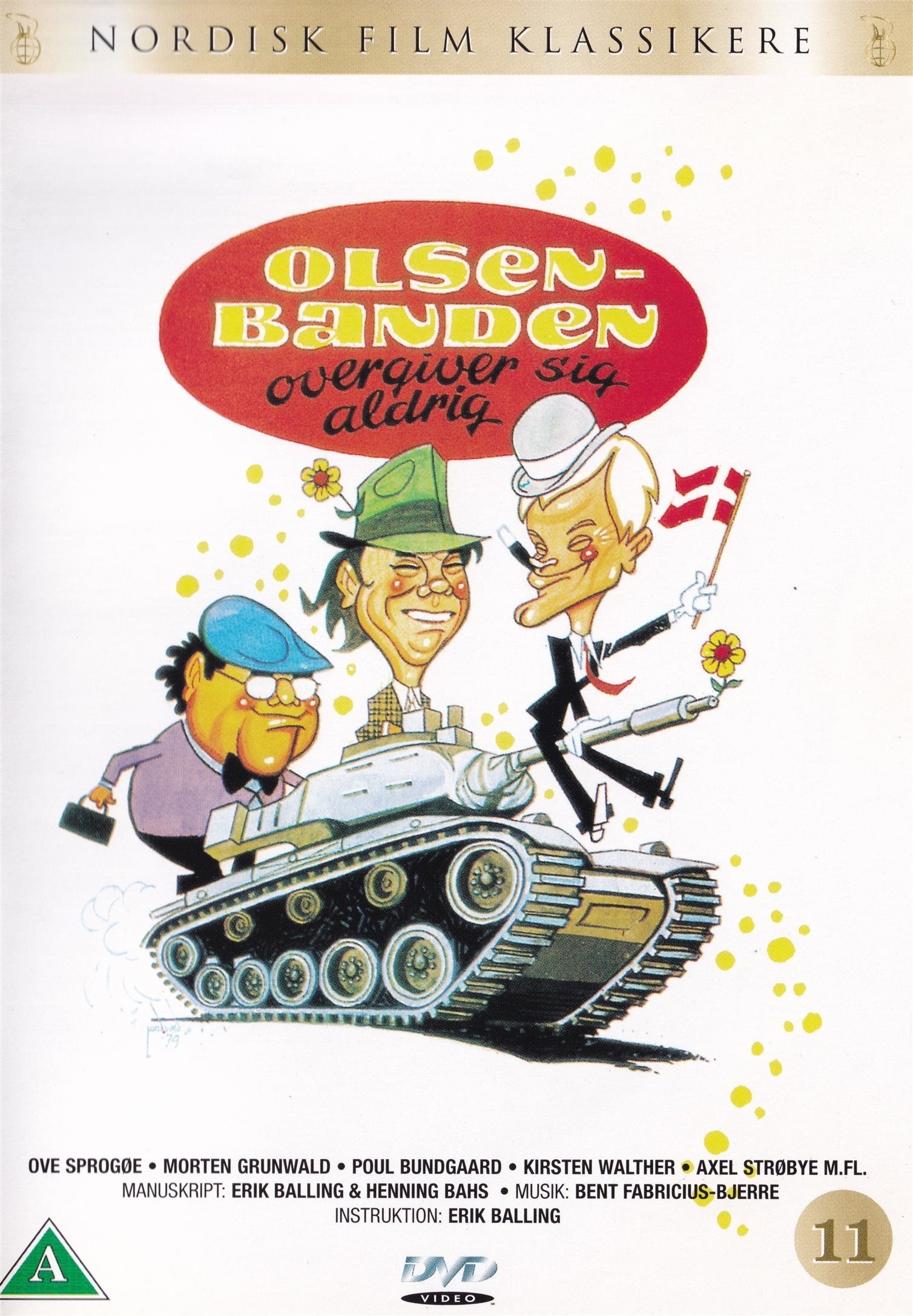 Olsen Banden overgiver sig aldrig (DVD)