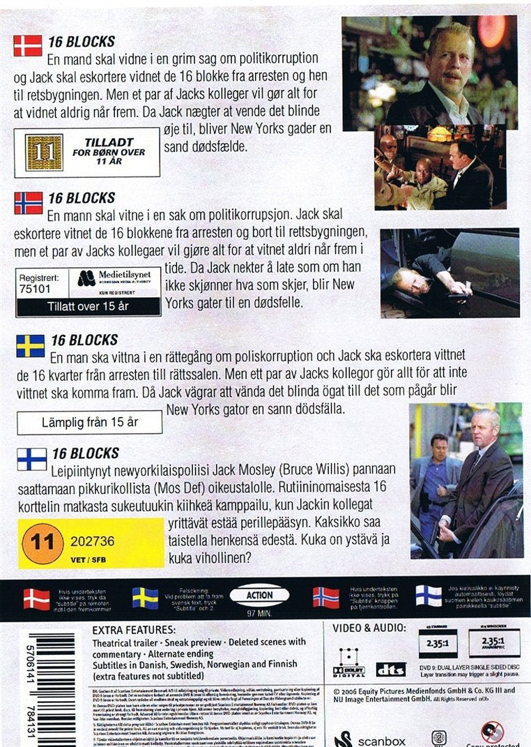 16 Blocks (DVD)