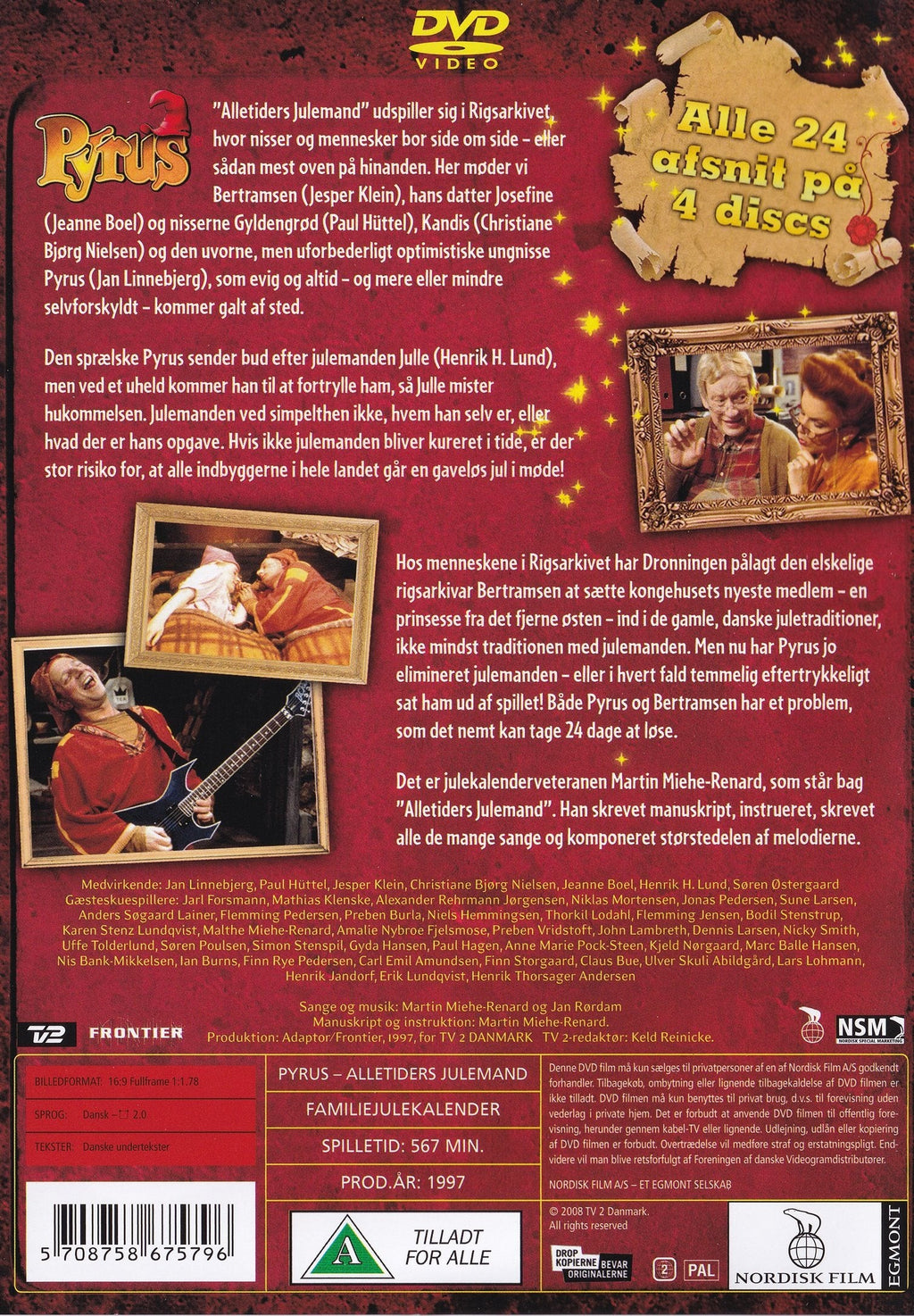 Pyrus - Alletiders Julemand (DVD)