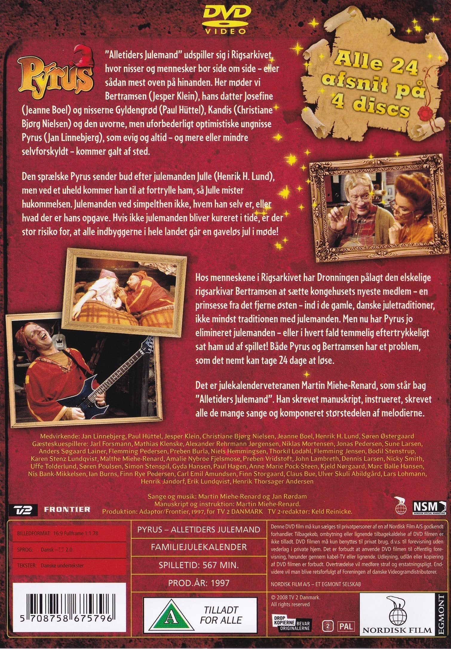 Pyrus - Alletiders Julemand (DVD)