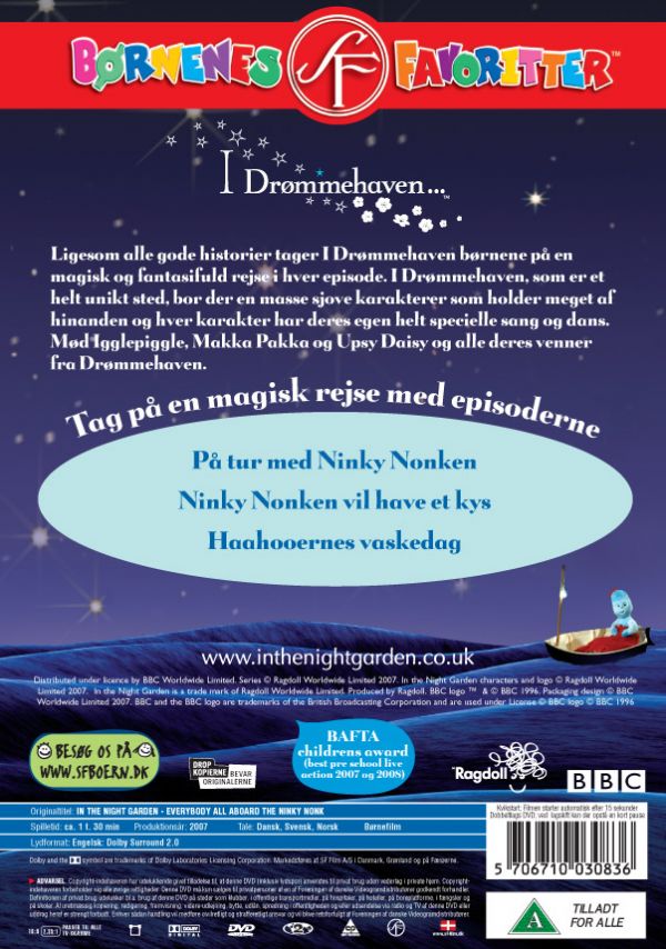 I Drømmehaven 3 - På tur med Ninky Nonken (DVD)