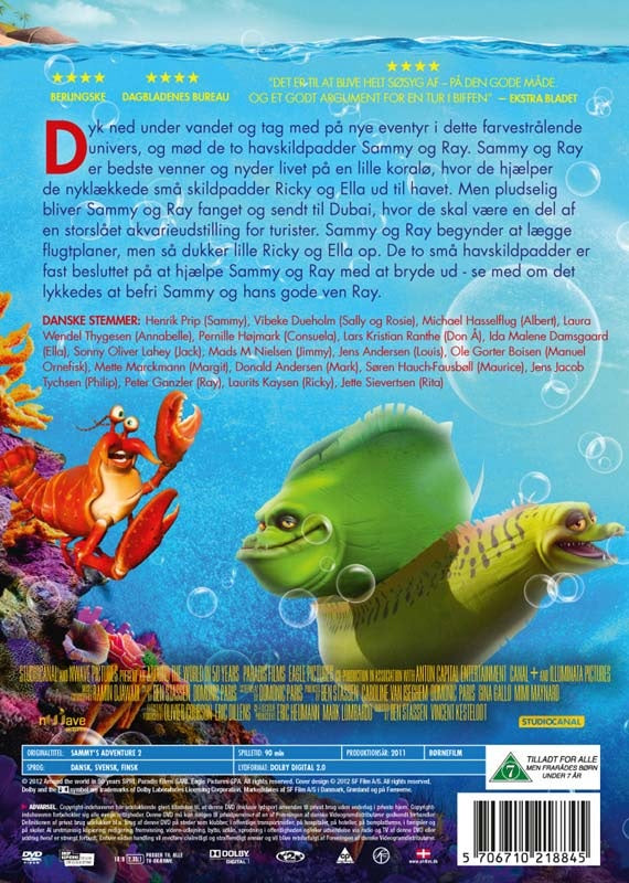 Sammys Store Eventyr 2 (DVD)