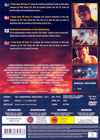 From Dusk Till Dawn 2: Texas Blood Money (DVD)