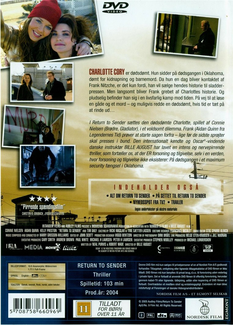 Return to Sender (DVD)
