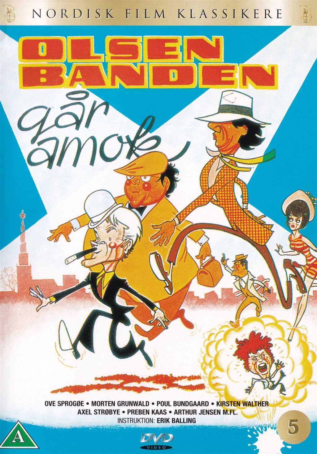 Olsen Banden Går amok (DVD)