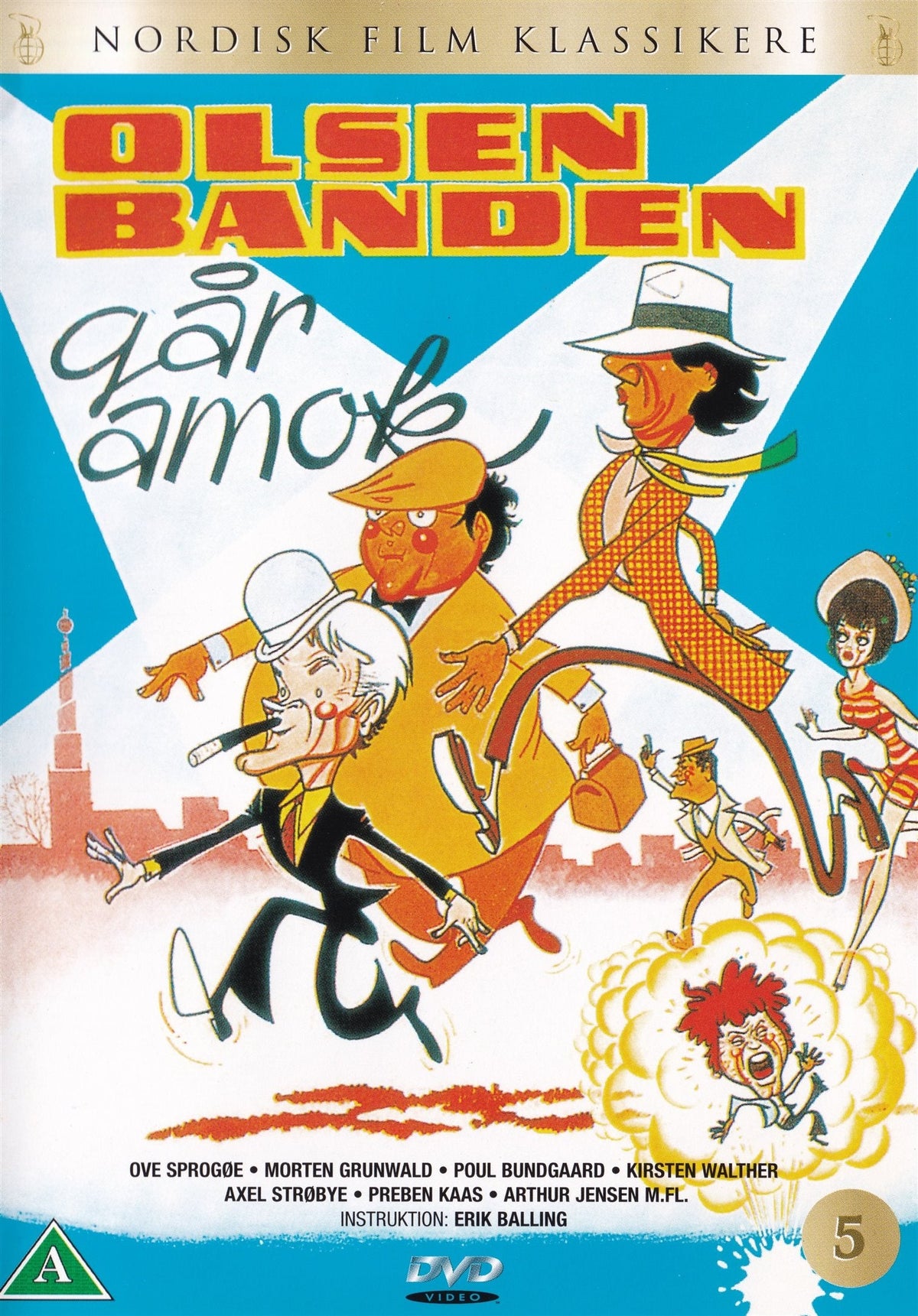 Olsen Banden Går amok (DVD)