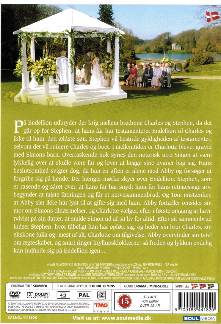 Rosamunde Pilcher De 4 årstider del 4 - Forår (DVD)