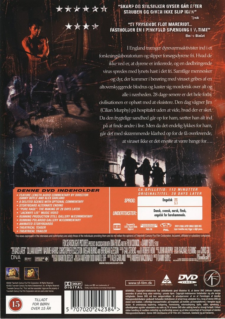 28 Dage Senere (DVD)