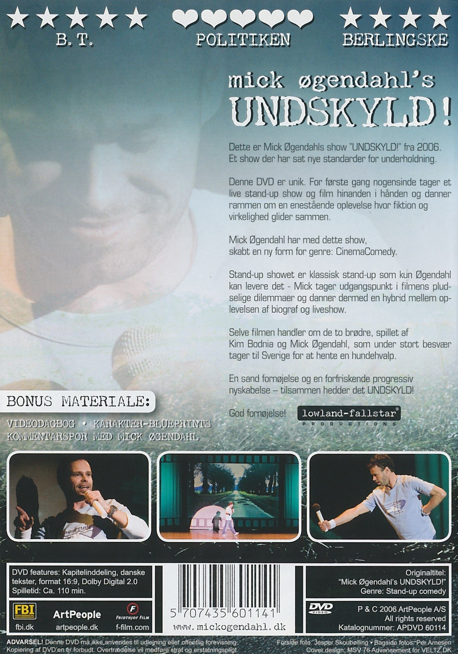 Mick Øgendahl's: Undskyld! (DVD)