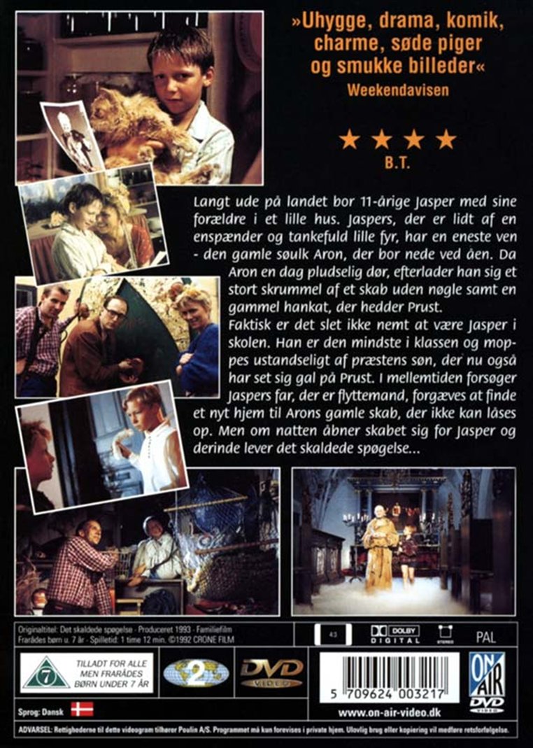 Det skaldede spøgelse (DVD)