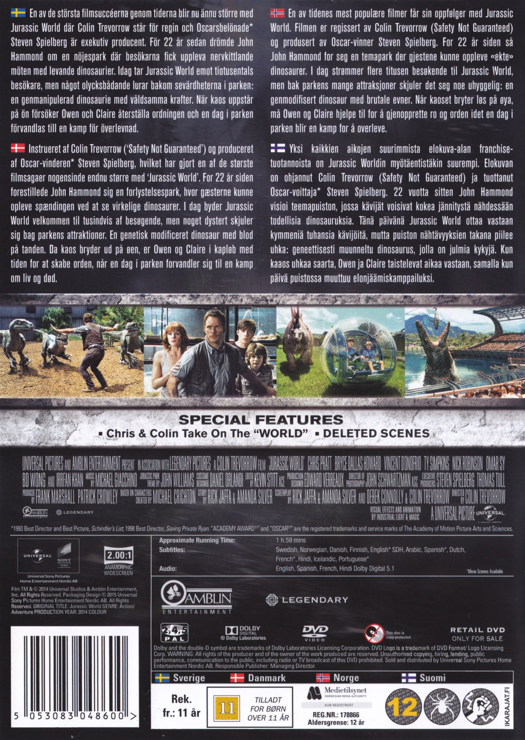 Jurassic World (DVD)