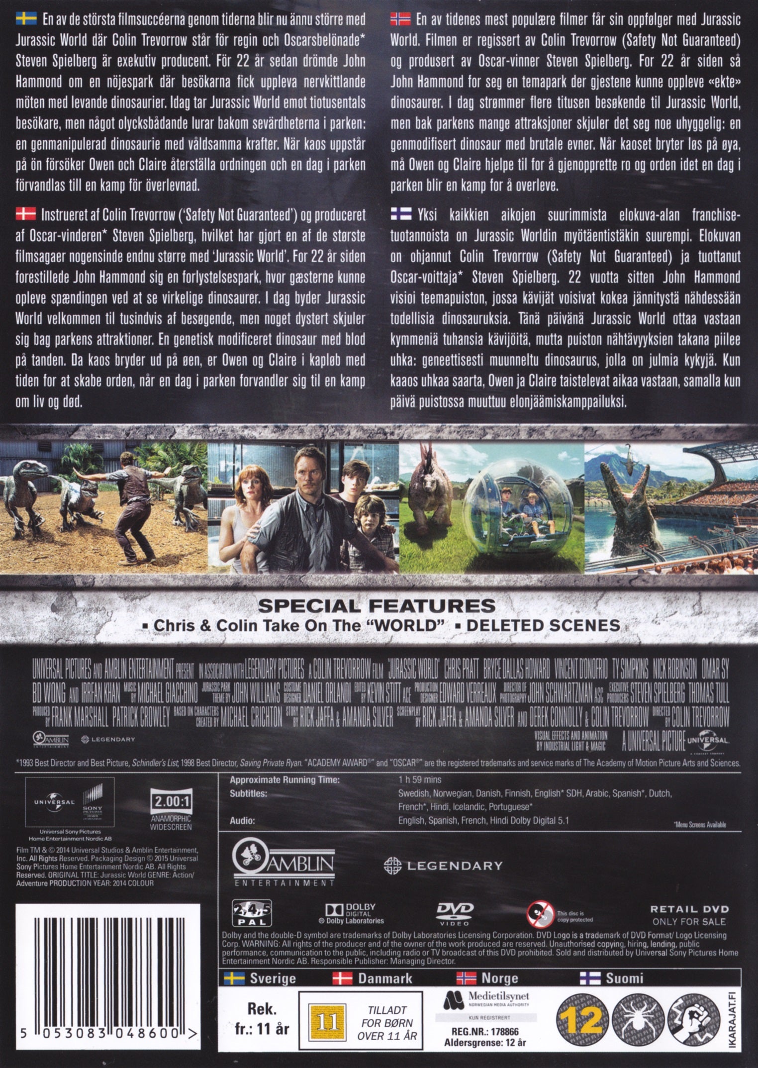 Jurassic World (DVD)