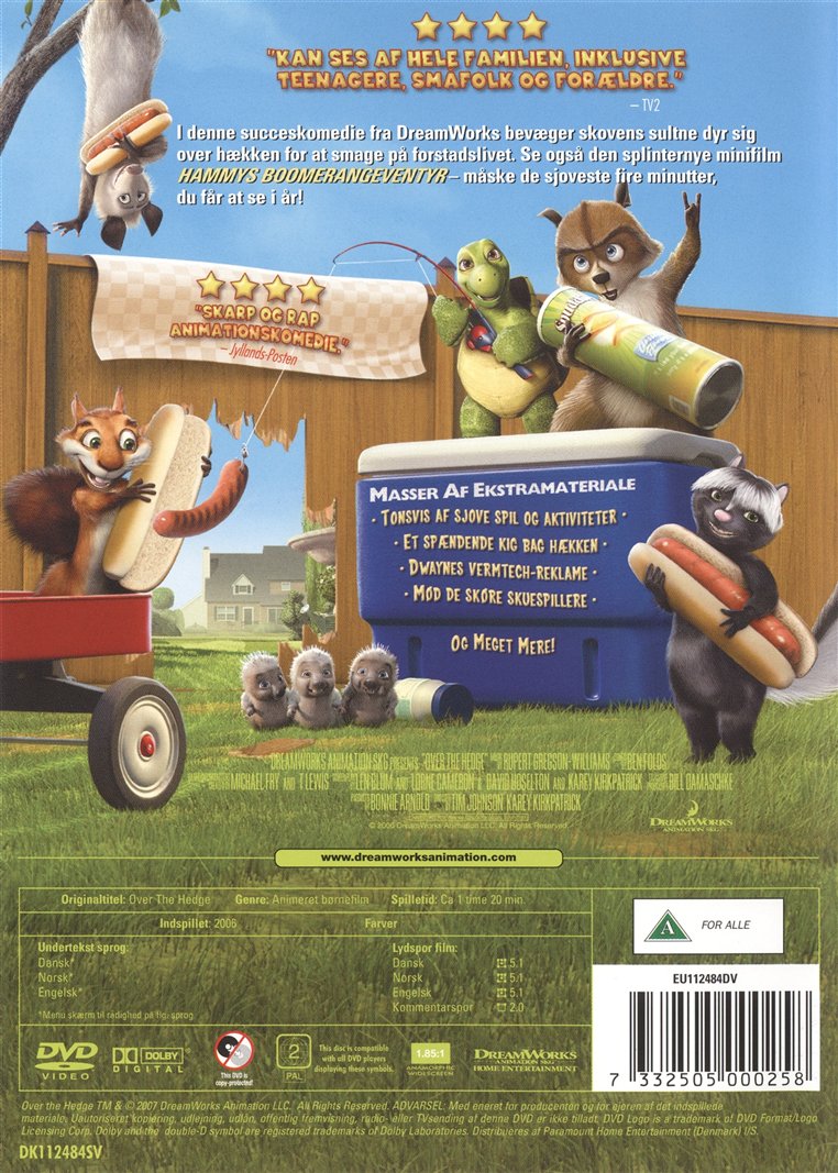 Over hækken (DVD)