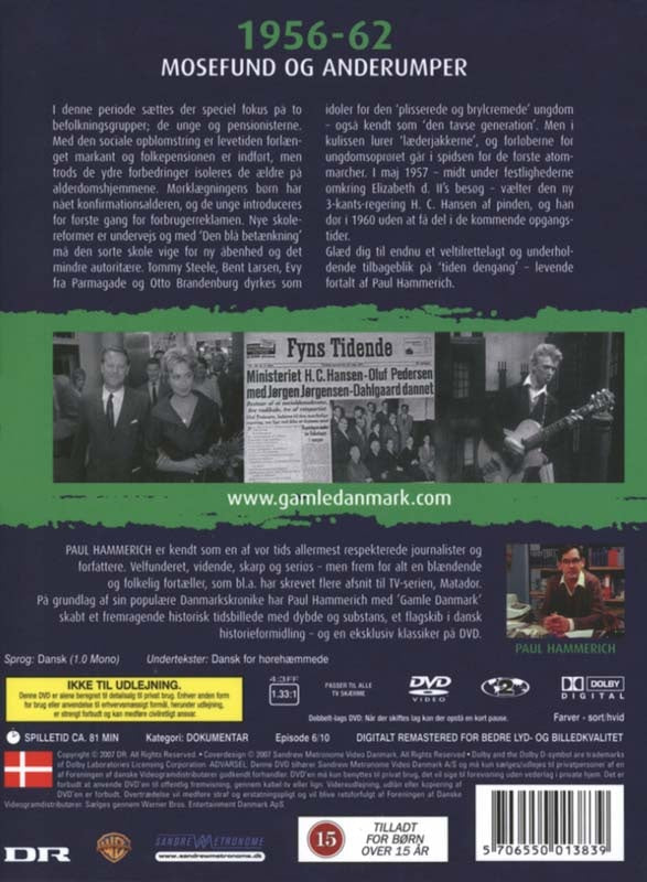 Gamle Danmark: Episode 6 (DVD)
