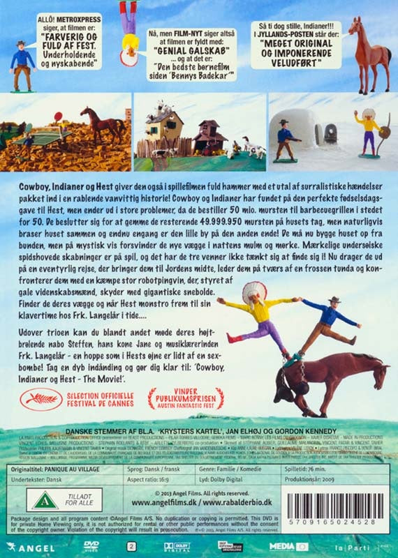 Cowboy, Indianer og Hest: The Movie! (DVD)