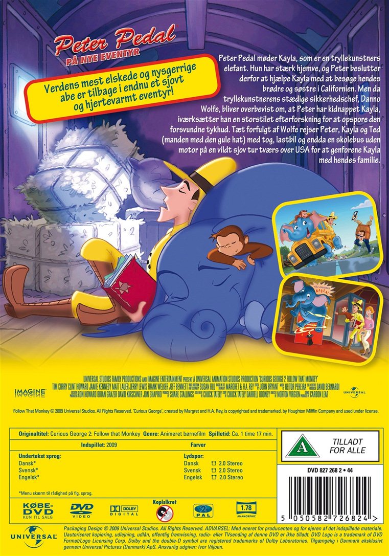 Peter Pedal: På Nye Eventyr (DVD)