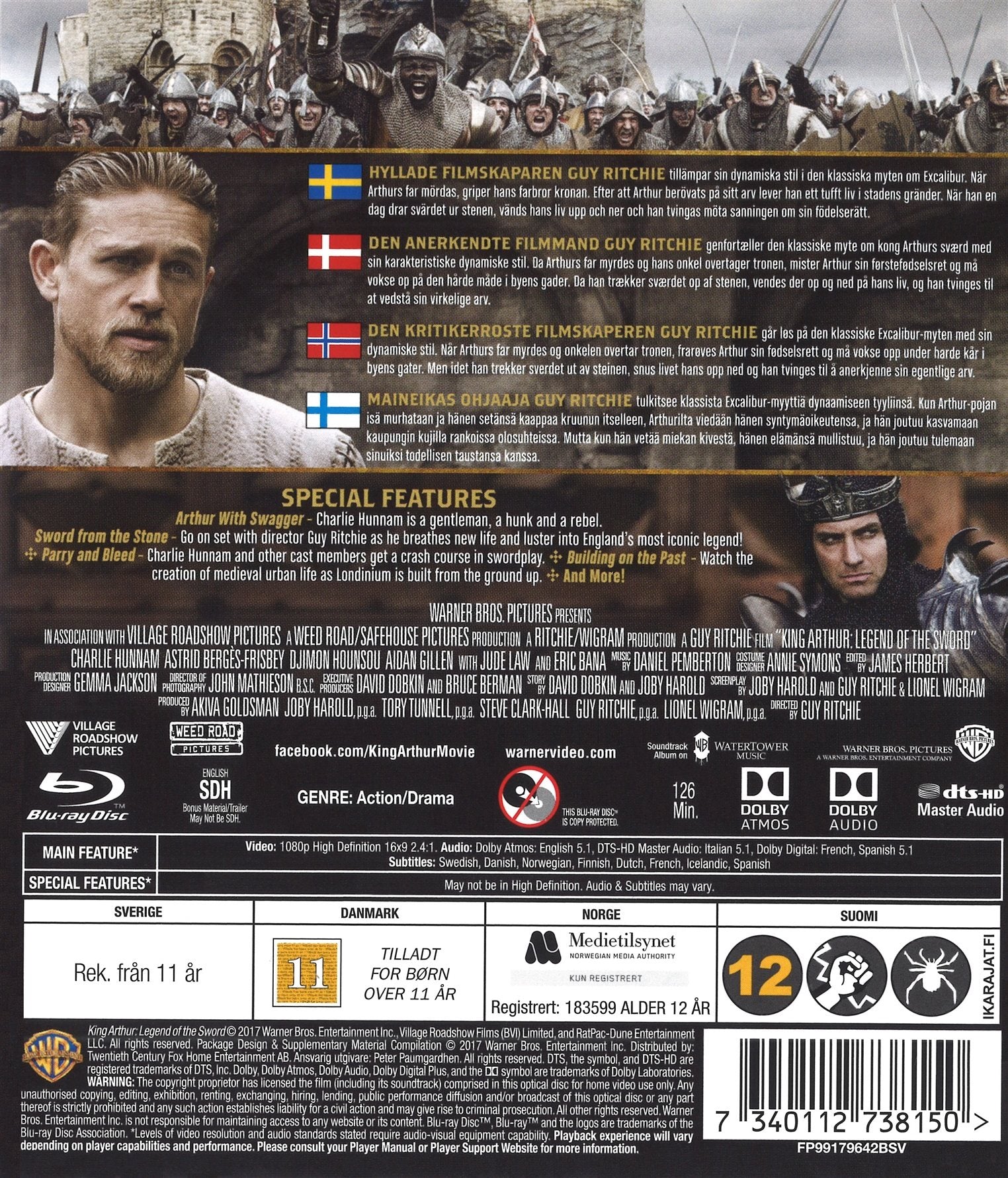 King Arthur: Legend of the Sword (Blu-ray)