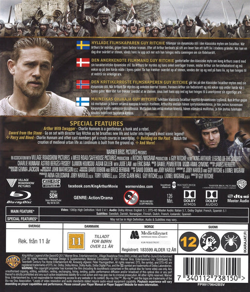 King Arthur: Legend of the Sword (Blu-ray)