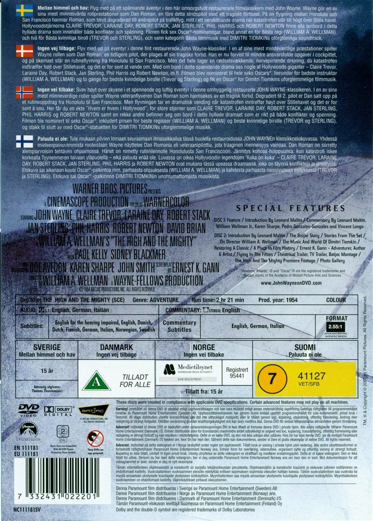 The High and The Mighty (DVD)