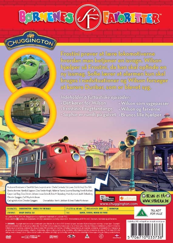 Chuggington - Få så de hjul ud og køre (DVD)