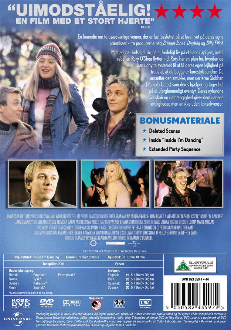 Inside i'm dancing (DVD)