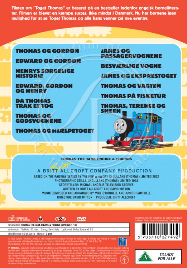 Thomas og vennerne 9 (DVD)
