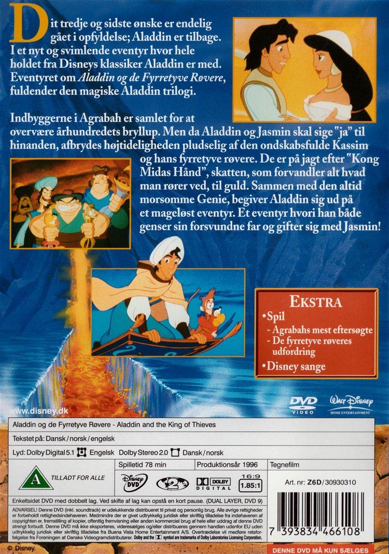 Aladdin og de Fyrretyve Røvere (Specialudgave) (DVD)